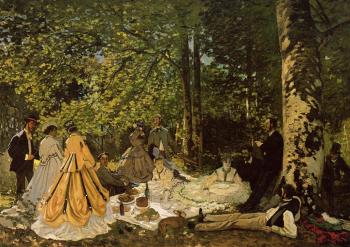 Claude Oscar Monet : Luncheon on the Grass